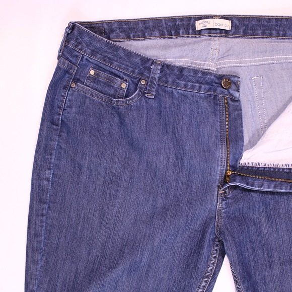 Lee Jeans Womens 18M Blue Riders Bootcut‎ Classic Western Stretch Fits38x30 - Picture 7 of 16